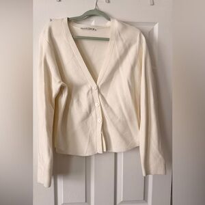 Abercrombie & Fitch Cream Sweater